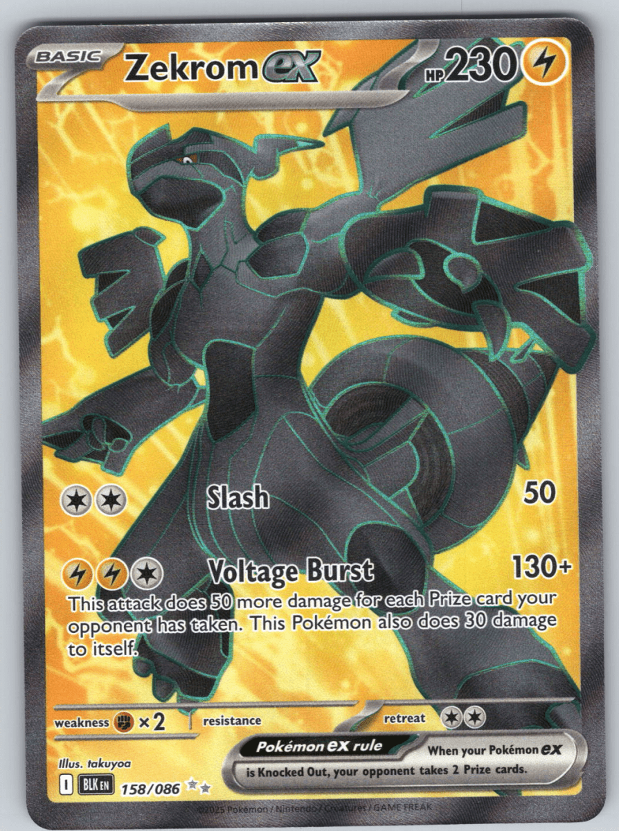 Zekrom ex 158 - QuickTCG LLC