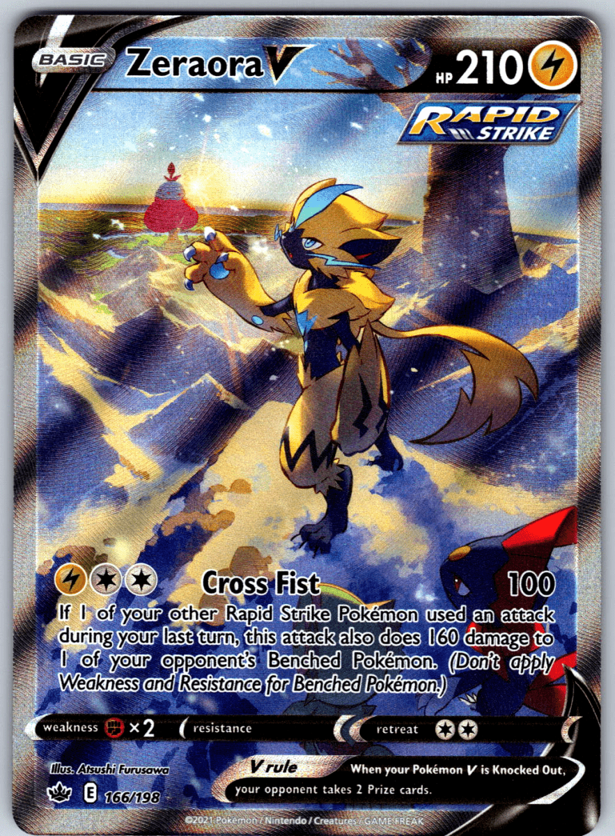Zeraora V 166 - QuickTCG LLC