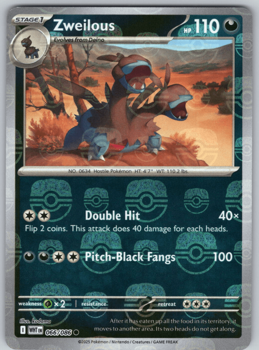 Zweilous Master Ball 066 - QuickTCG LLC